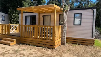 Mietunterkunft - Mobilheim Riviera 3 Zimmer - Camping CAVALLO MORTO
