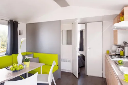 Location - Mobile-Home 3 Chambres & Terrasse - image n°3 - Camping du Lac de Carouge