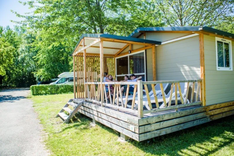 Chalet 4 Personnes - Morea - 2 Chambres - 25 M² + Terrasse Semi Couverte 16 M²