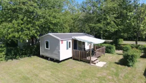 Locatif - Mobile-home 3 Zimmer & loggia - Camping du Lac de Carouge