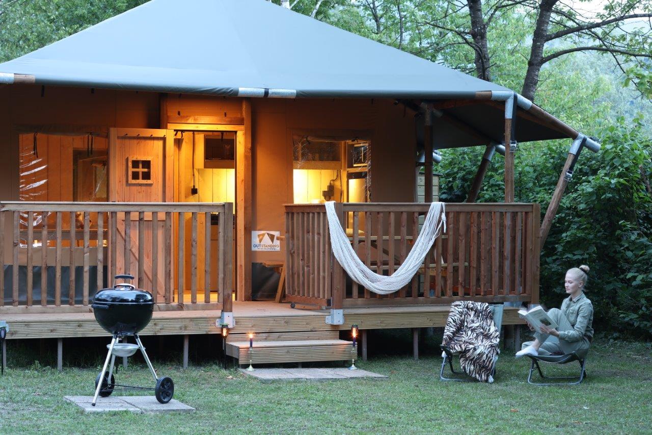 Location - Ecolodge Vip 3 Chambres - Camping du Lac de Carouge