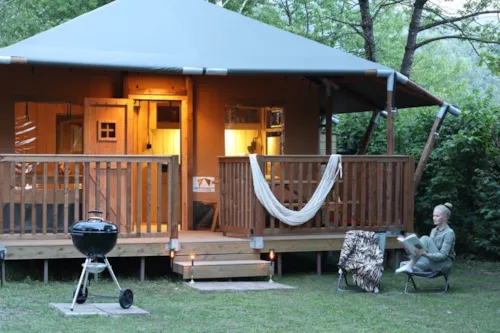Mietunterkunft - Ecolodge Vip 3 Zimmer - image n°8 - Camping du Lac de Carouge
