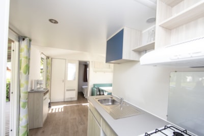 2 bedroom mobile home + Air conditioning + Terrace