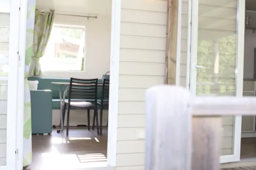 Huuraccommodatie(s) - Stacaravan 2 Slaapkamers + Airconditioning + Terras - image n°7 - Camping du Lac de Carouge