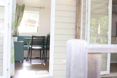 2 bedroom mobile home + Air conditioning + Terrace