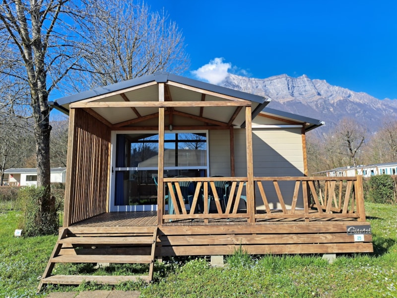 4 pax Chalet Morea - 2 Rooms - 25 m² - 16 m² Half-schaduwrijk terras