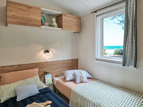 Mietunterkunft - Bahia Vip 2 Schlaafzimmer Clim - image n°4 - Camping du Lac de Carouge