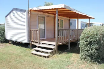 Mietunterkunft - Mobil-Home 2 Zimmer Grand Confort Tamaris - Camping Crin Blanc
