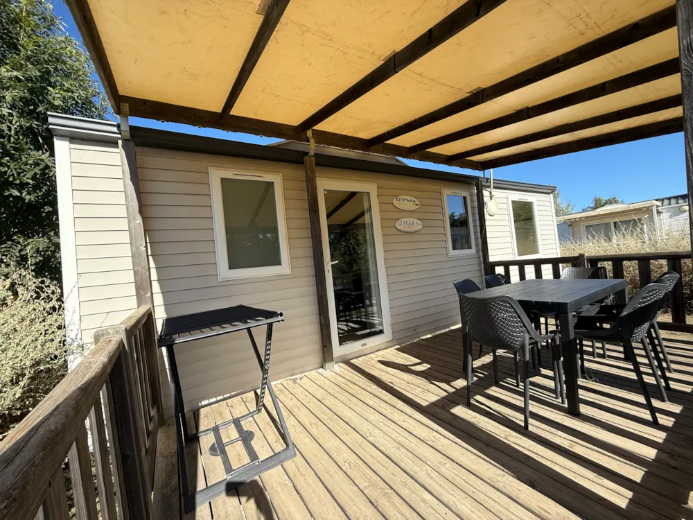 Location - Mobil Home 3 Chambres Confort Mistral - Camping Crin Blanc