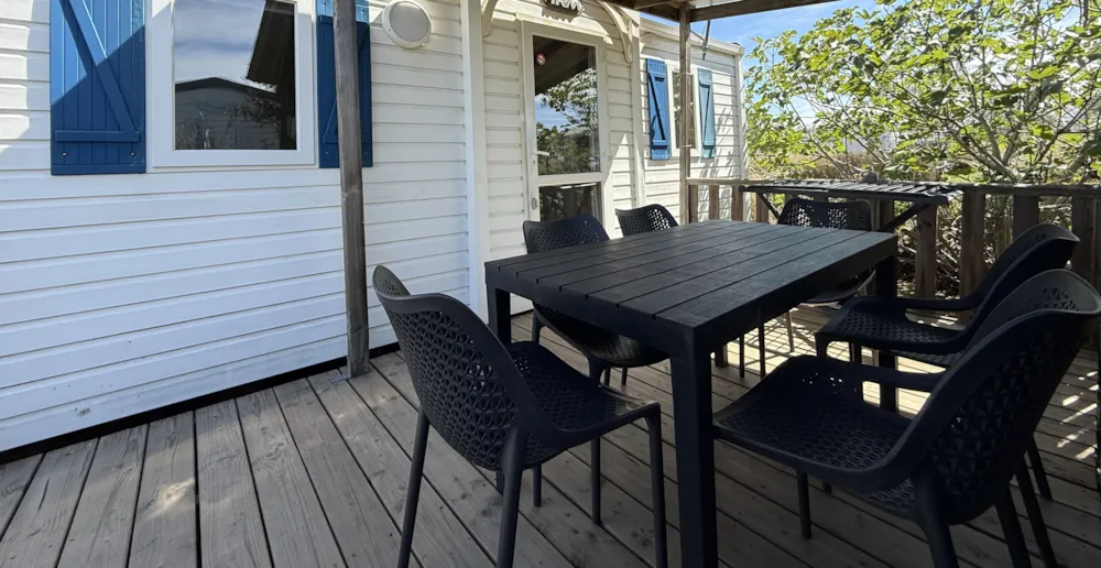 Location - Mobil Homes 6 Chambres Confort Grand Mistral 12 Personnes - Camping Crin Blanc