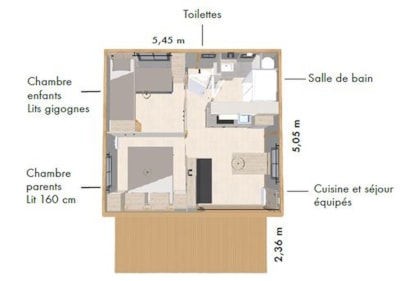 Héron Premium Chalet – 4/5 people