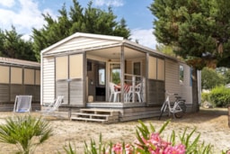 Mietunterkunft - Cottage 3 Zimmer - Klimaanlage *** - Camping Sandaya Île Des Papes
