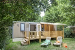 Mietunterkunft - Cottage 3 Zimmer - Klimaanlage **** - Camping Sandaya Île Des Papes
