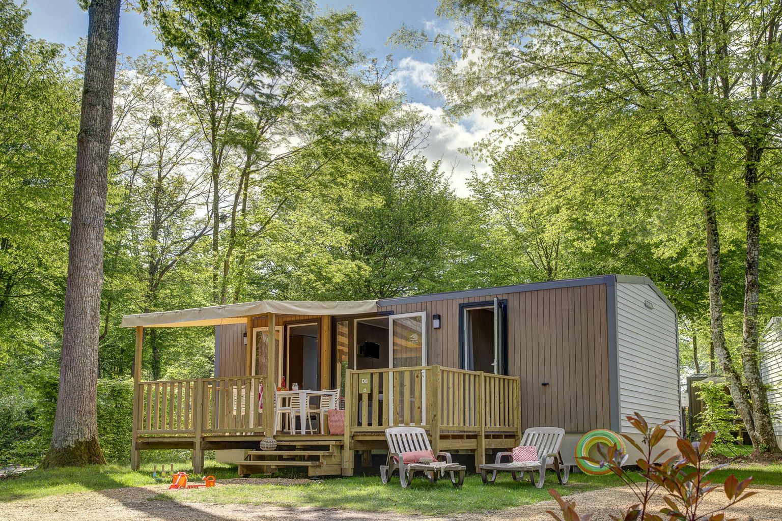Location - Cottage 2 Chambres - Climatisé Premium - Camping Sandaya Île des Papes