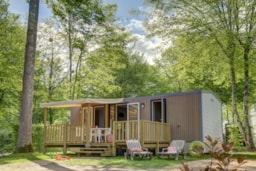 Mietunterkunft - Cottage Cigalous 2 Zimmer - Klimaanlage Premium - Camping Sandaya Île Des Papes