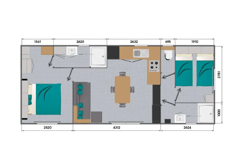 Cottage Les Mésanges**** (2 Chambres) 2 Salles De Bain