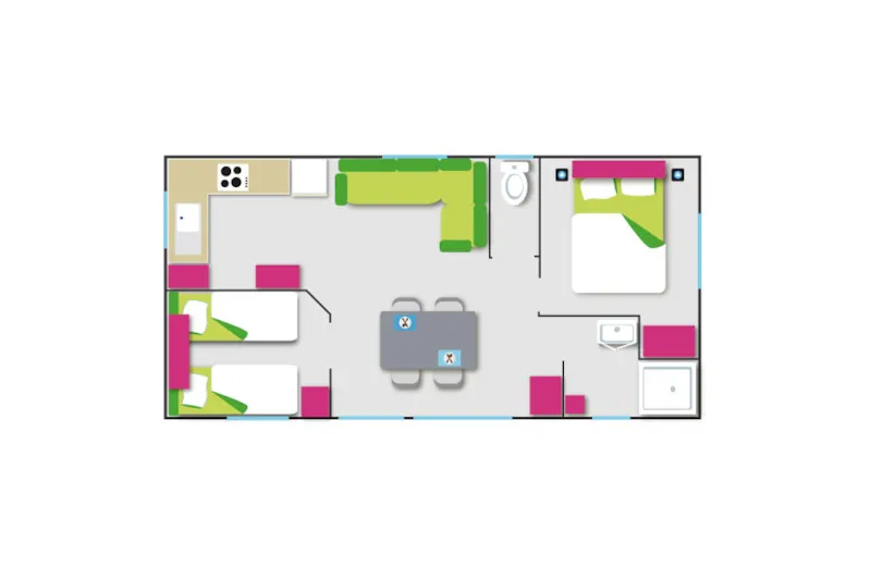 Cottage Les Fauvettes ***(2 Chambres)