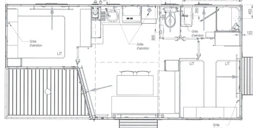 Mobil-Home Ophéa Classique 2 Chambres