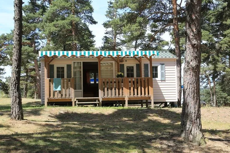 Location - Mobil-Home Colorado - Camping Les Sous Bois du Lac