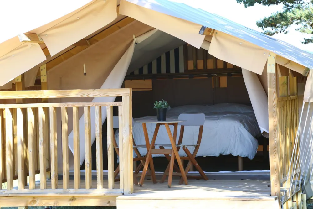 Location - Cosy-Lodge - Camping Les Sous Bois du Lac