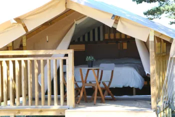 Mietunterkunft - Cosy-Lodge - Camping Les Sous Bois du Lac