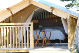 Huuraccommodatie(s) - Cosy-Lodge - Camping Les Sous Bois du Lac