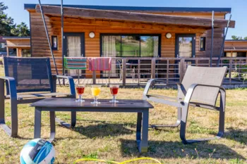 Mietunterkunft - Cottage Privilège 2 Badezimmer + 2 Wc - Camping Les Sous Bois du Lac
