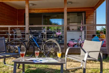 Mietunterkunft - Cottage Premium - Camping Les Sous Bois du Lac