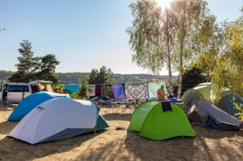 Stellplatz - Stellplatz Standard, 1Wagen - Camping Les Sous Bois du Lac