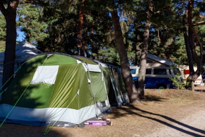 Comfort pitch, 1 vehicle, 1 connexion, 1 person