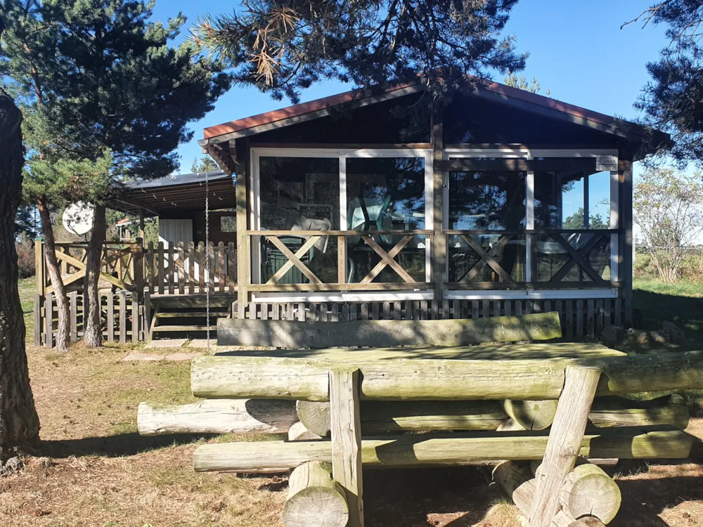 Location - Chalet 3 Chambres - Camping Les Sous Bois du Lac