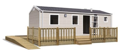 Mobile-home Lodge 87 (adapted to the people with reduced mobility)