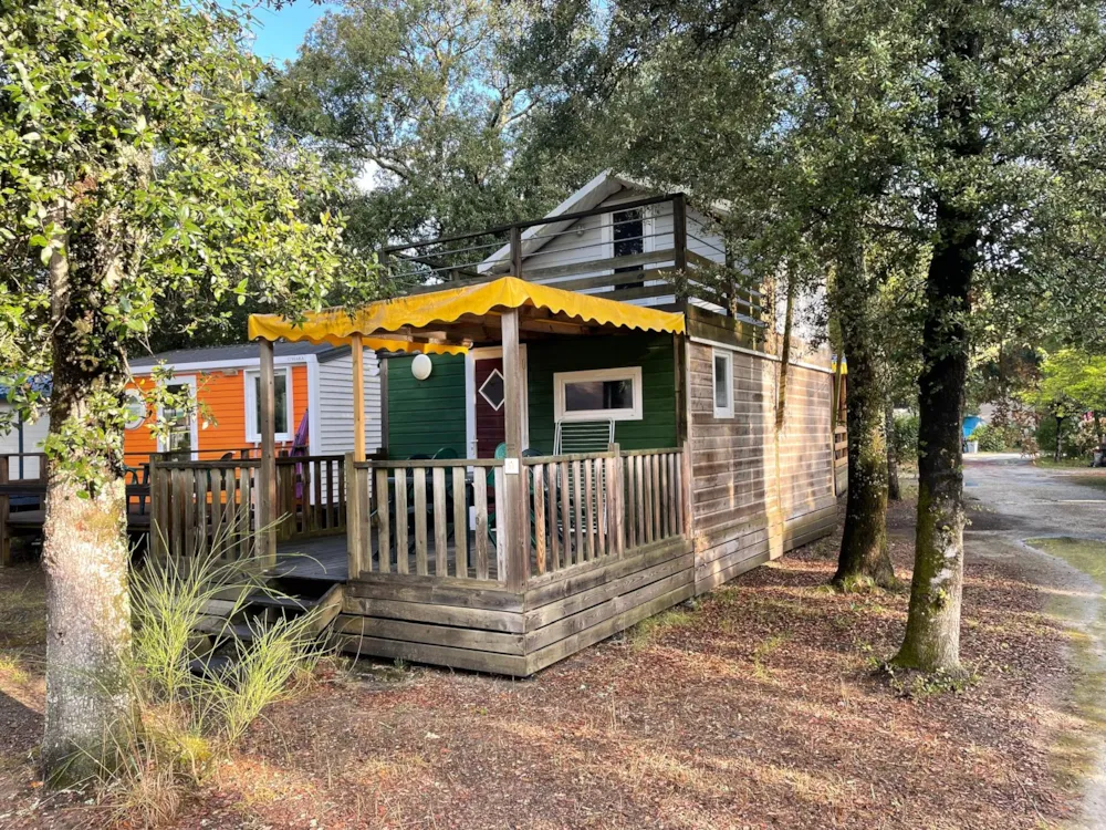 Location - Chalet Asian Lodge 5 - Samedi - Camping Le Royannais