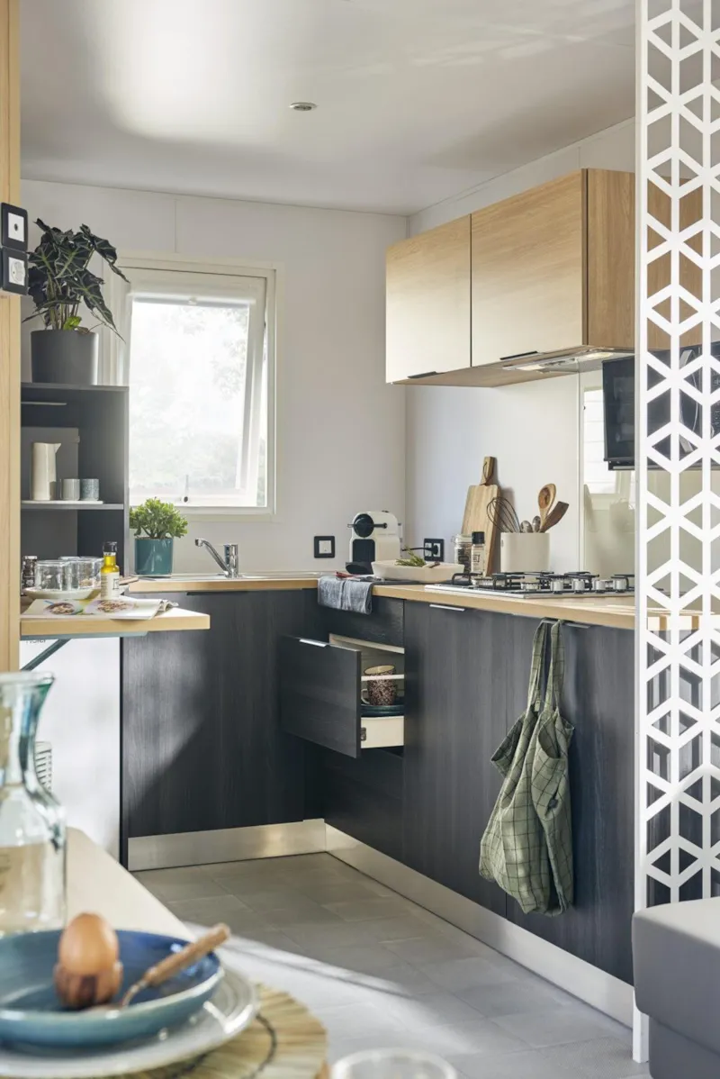 Mobil Home 30M² Confort (2 Chambres) Avec Terrasse Semi Couverte 15M²