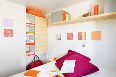 Mobile-home 35m² Standard 3 bedrooms - Uncovered terrace