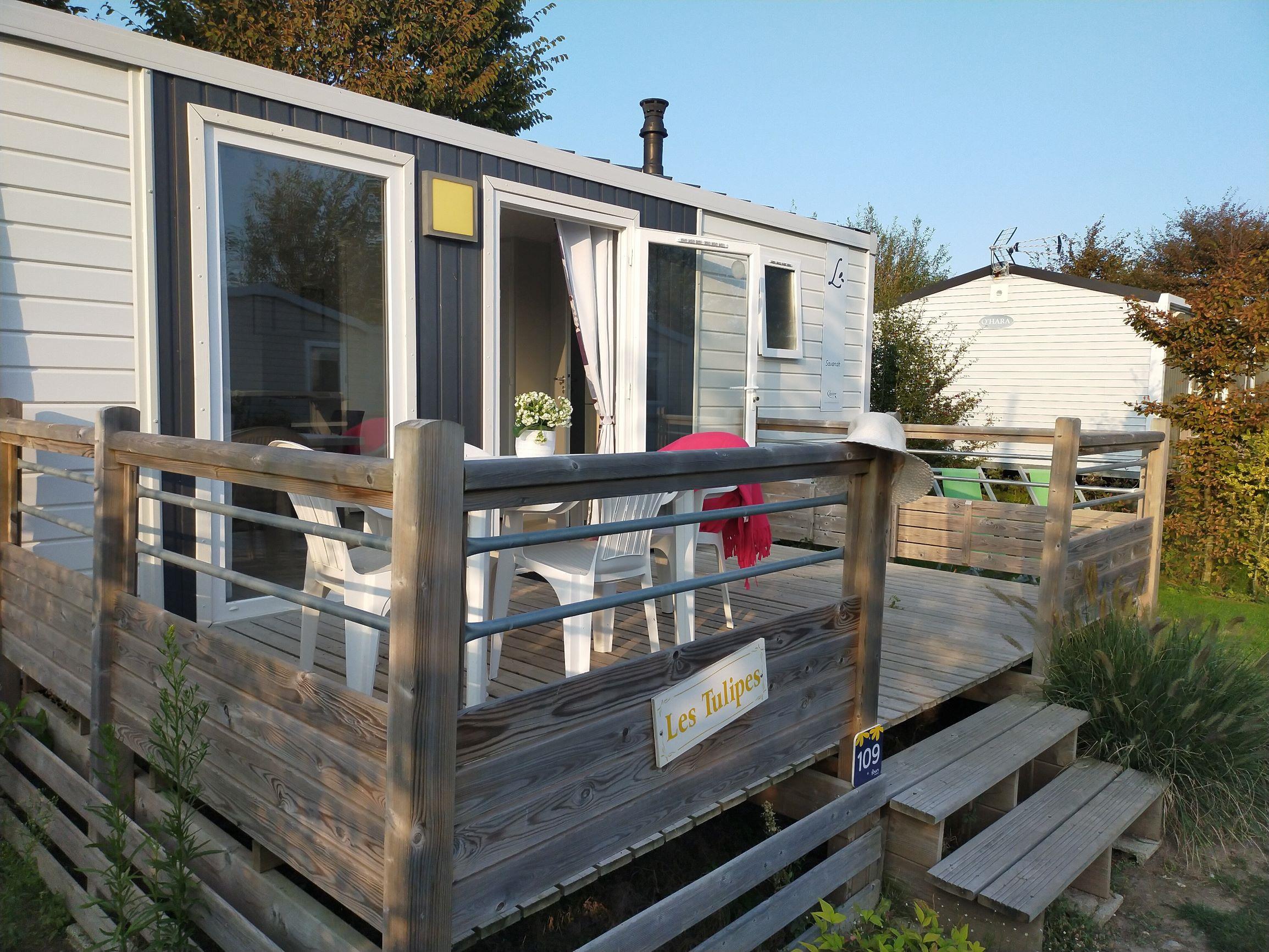 Camping Les Aubépines Mobil Home à Vendre