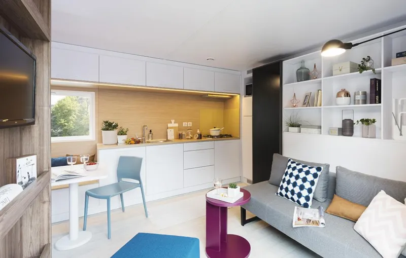 Lodge Les Voiles 35M² Premium (2 Chambres)