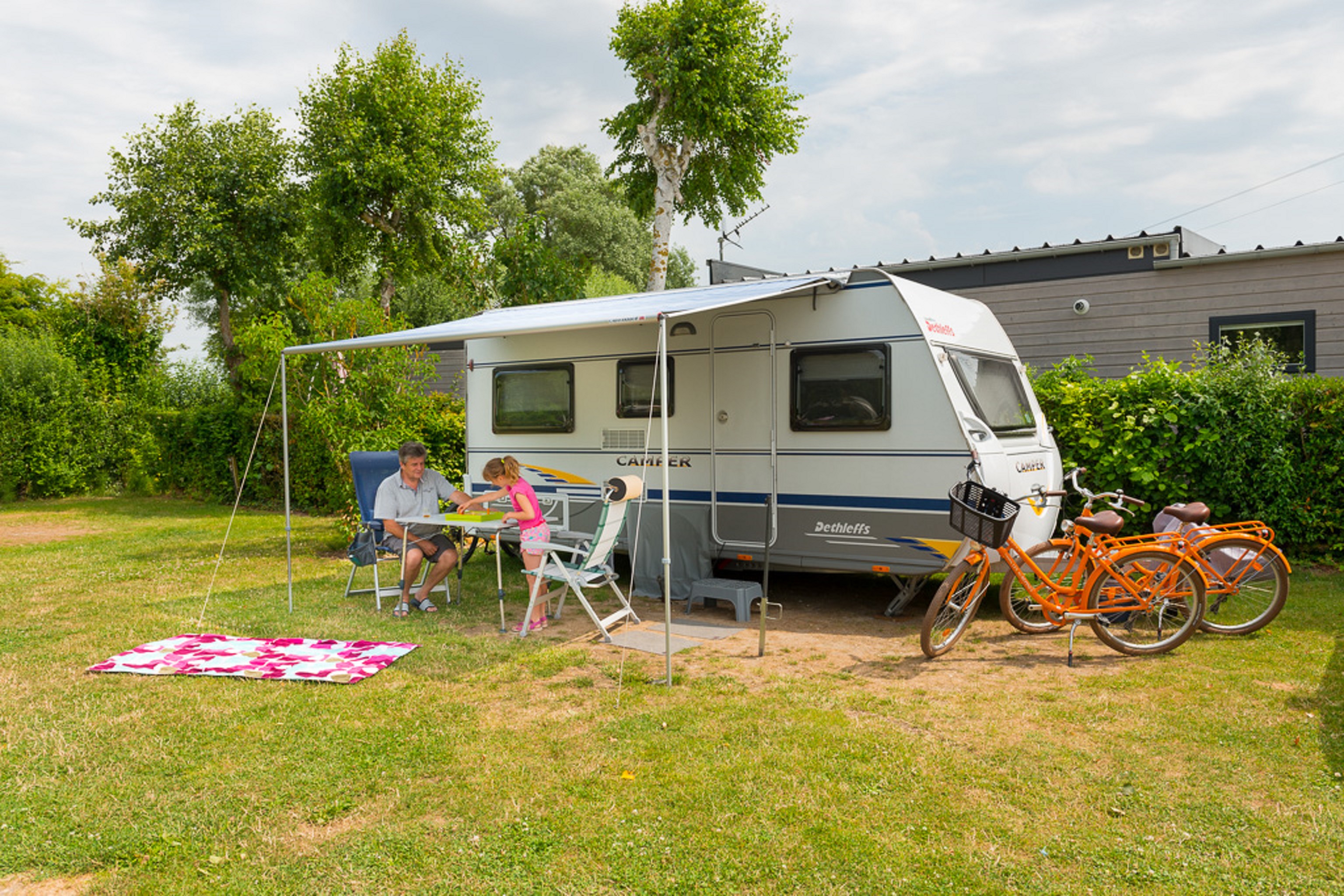 Forfait Confort (1 tente, caravane ou camping-car / 1 voiture / électricité 3A)