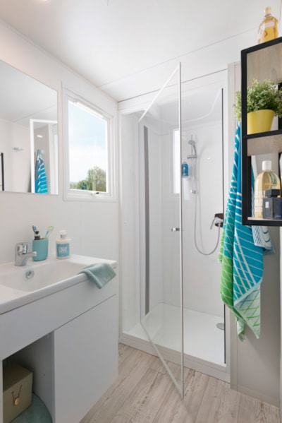Mobile Home Comfort – 2 bedrooms (30 m²) – Semi-covered terrace 15 m²