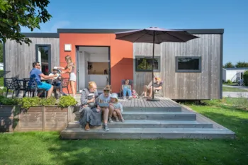 Mietunterkunft - Lodge Les Voiles 35M² Premium (2 Schlafzimmer) - Flower Camping Caravaning Les Aubépines