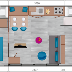 The Lodge Les Voiles 40m² Premium (2 bedrooms)