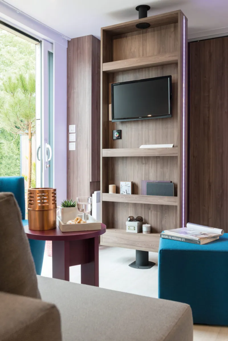 Lodge Les Voiles 35M² Premium Avec Spa (2 Chambres)