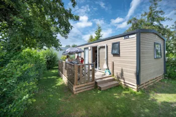 Mietunterkunft - Mobilheim 30M² Komfort (2 Schlafzimmer) - Terrasse - Flower Camping Caravaning Les Aubépines