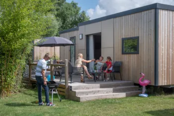 Mietunterkunft - Lodge Les Voiles 40M² Premium (3 Schlafzimmer) - Flower Camping Caravaning Les Aubépines