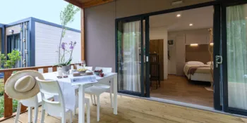 Mietunterkunft - Bungalow A Superior - Camping Molino a Fuoco