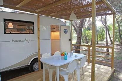 Caravan Beachy Con Aria Condizionata