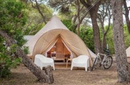Location - Bell Tent - Riva di Ugento Beach Camping Resort