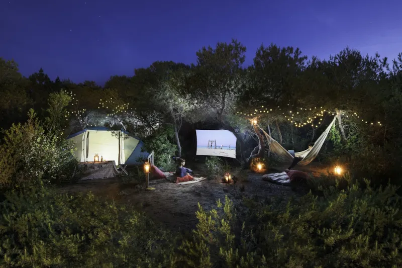 Yellow Seaside Pitch