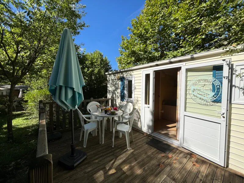 Mobilhome 24M² + Terrasse