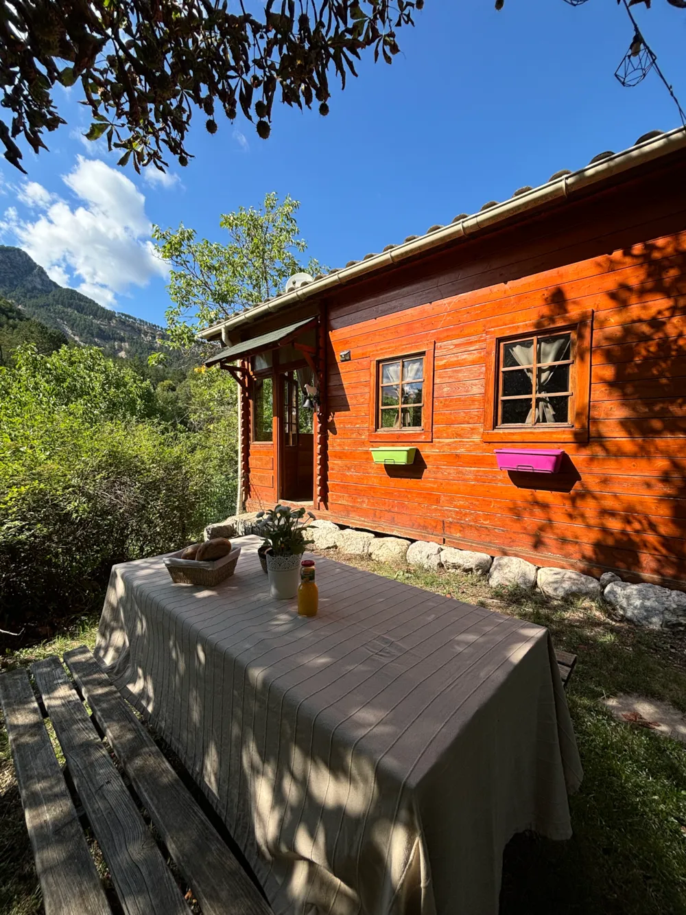 Alojamiento - Chalet Family 30M² - Camping Calme et Nature